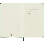 Блокнот Moleskine CLASSIC QP061K15 Large 130х210 мм, 240 страниц, клетка, твердая обложка, зеленый