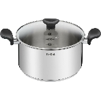 Кастрюля Tefal Primary E3084674 5.2 л. d=24 см (с крышкой) стальной (2100120958)