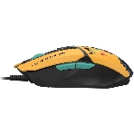 Мышь проводная A4Tech Bloody W63 Max Renegade желтый, 12000 dpi, USB, кнопки - 7