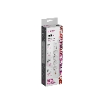 Удлинитель с сетевым фильтром Defender DFS 141, белый, 4розетки, USB+TypeC, 1.5 м.