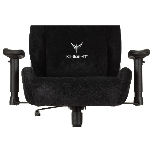 Кресло игровое Бюрократ Knight Outrider Light-20 черный с подголов. крестовина металл