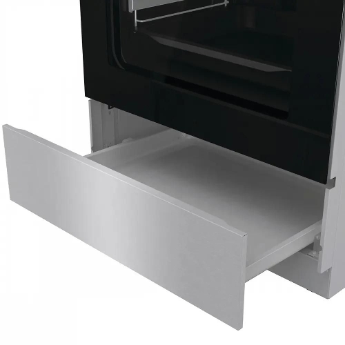 Плита комбинированная Gorenje GKS6C72XF серебристый, конфорок 4 газовых, духовка 71 л, 60 см x 85 см x 60 см