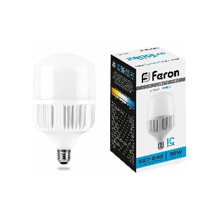 Лампа светодиодная Feron LB-65 30Вт Е27/Е40 дневной