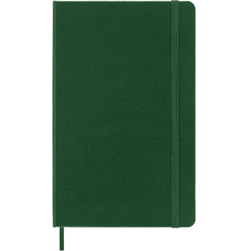 Блокнот Moleskine CLASSIC QP061K15 Large 130х210 мм, 240 страниц, клетка, твердая обложка, зеленый
