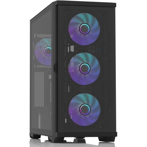 Компьютерный корпус ZALMAN Z10 DUO, ATX, BLACK, WINDOW, 2x3.5