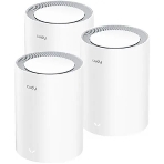 Бесшовный Mesh роутер Cudy M1800(3-Pack) AX1800 10/100/1000BASE-TX белый (упак.:3шт)