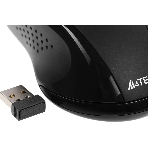 Мышь беспроводная A4Tech G9-500FS черный, 1200 dpi, радиоканал, USB, кнопки - 4