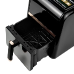 Аэрогриль Centek CT-3102 черный, 1500 Вт, 5 л, сенсор, 8 программ