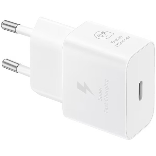 Сетевое зарядное устройство Samsung EP-T2510 25W Type-C белый + cable