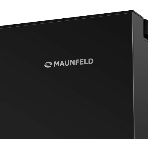 Холодильник Maunfeld MFF177NFB Slim Inverter черный двухкамерный 352/198л морозилка слева, No Frost, Side by Side