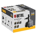 Насос фонтанный Denzel FNP110-34, 112 Вт, подъем 3,4 м, 3400 л/ч, колокольчик/каскад/гейзер
