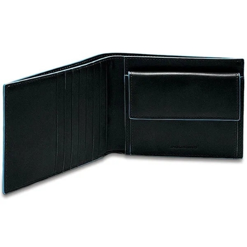 Кошелек мужской Piquadro Blue Square PU1239B2R/N черный натур.кожа