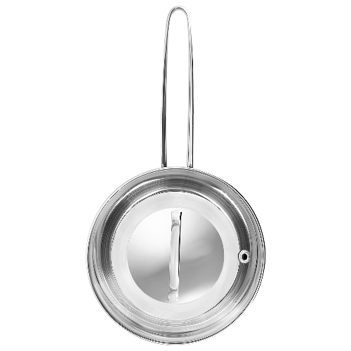 Ковш APPETITE SH05253 pretty 1,5 лиз нерж. стали. Объем 1,5л, размеры: 16х7,5 см, стекл. крышка, прутковая ручка,подар.коробка