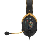 Гарнитура Bloody M595 Renegade чёрный, проводная, съёмный микрофон, подсветка