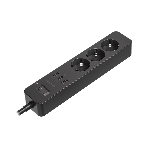 Удлинитель с USB зарядкой HARPER UCH-315 черный