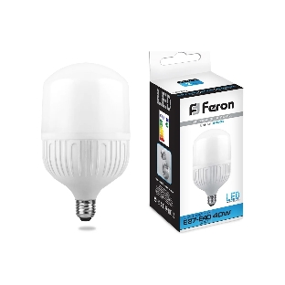 Лампа светодиодная Feron LB-65 40W 230V E27 6400K