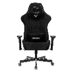 Кресло Бюрократ VIKING KNIGHT LT20 FABRIC черный, ткань, 120 кг, механизм качания