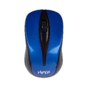 Мышь беспроводная HIPER HOMW-062 синий, 1000 dpi, радиоканал, USB, кнопки - 3