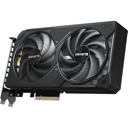 Видеокарта Gigabyte GeForce RTX 5060 Ti Windforce OC, NVIDIA RTX 5060 Ti, 8 ГБ GDDR7, 128 бит, PCI-e 5.0, 1xHDMI, 3xDP, 2587 МГц