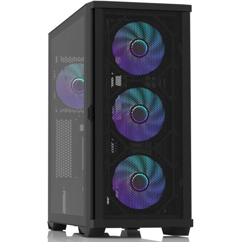 Компьютерный корпус ZALMAN Z10 DUO, ATX, BLACK, WINDOW, 2x3.5