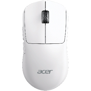Мышь беспроводная/проводная Acer OMR401 белый, 12000 dpi, радиоканал, Bluetooth, USB, кнопки - 5