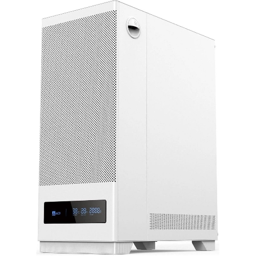Компьютерный корпус ACD Citadel 108DW ATX, Type-C + 2 X USB ports + HD audio combo, Mesh, TG, белый