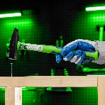 Молоток слесарный Сибртех 600 г, фибергласовая обрезиненная рукоятка