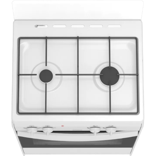 Плита комбинированная Darina S KM 521 300 W белый/черный, конфорок 2 шт, духовка 45 л, 50 см x 85 см x 45 см