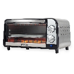 Мини-печь Hyundai MIO-HY071 9 л, 800 Вт, серебристый
