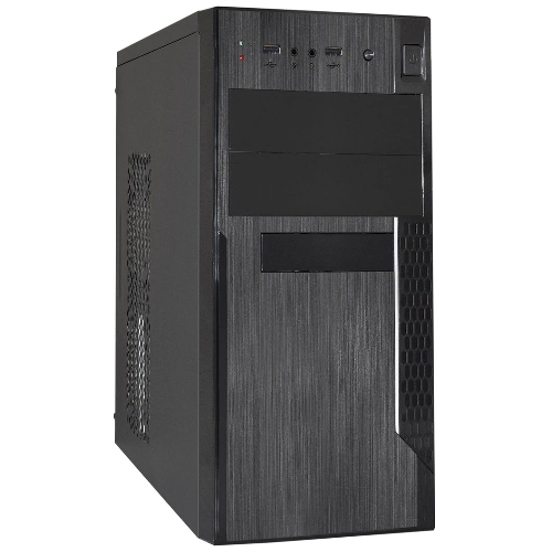 Компьютерный корпус Minitower ExeGate EX299310RUS MA-373X-UNS400 (mATX, БП UNS400 с вент. 12см, 2*USB, аудио, черный)