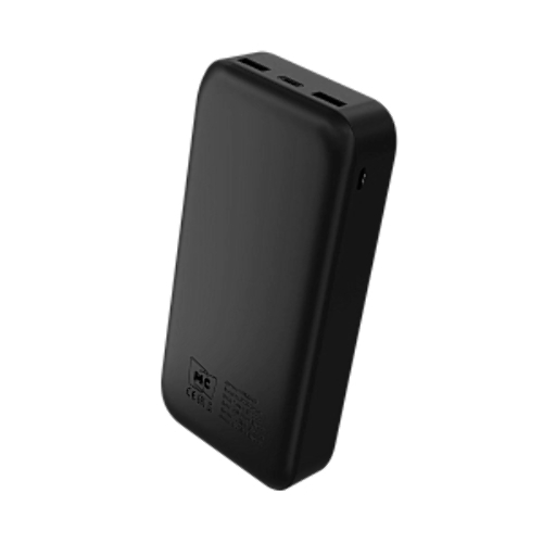 Портативный аккумулятор MORE CHOICE (4620202552914) PB25-20 20000mAh 2USB+Type-C+1micro USB 2.0A, черный