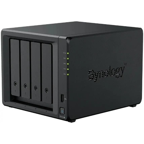 Сетевое хранилище Synology DiskStation DS425+ черный (Intel J4125/2Gb/4(3.5