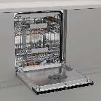 Посудомоечная машина встраиваемая Gorenje GV673B65 16 комплектов, 3 корзины, инверторный мотор, отсрочка старта, Wi-Fi управление, сенсорное управление, полный AquaStop, сенсор уровня воды, энергоэффективность А+++, уровень шума 42 дБ, белый