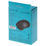 Мышь проводная Oklick 305M черный, 1000 dpi, USB, кнопки - 3
