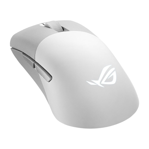 Мышь беспроводная/проводная ASUS ROG Keris Wireless AimPoint белый, 36000 dpi, радиоканал, Bluetooth, USB, кнопки - 5