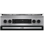 Плита комбинированная Gorenje GKS6C72XF серебристый, конфорок 4 газовых, духовка 71 л, 60 см x 85 см x 60 см