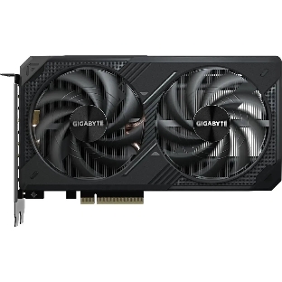 Видеокарта Gigabyte GeForce RTX 5060 Ti Windforce OC, NVIDIA RTX 5060 Ti, 8 ГБ GDDR7, 128 бит, PCI-e 5.0, 1xHDMI, 3xDP, 2587 МГц