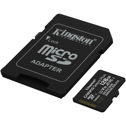 Флеш карта microSDXC 128Gb Kingston SDCS3/128Gb Canvas Select Plus + adapter