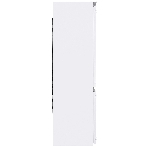 Встраиваемый холодильник HOMSair FB177SW Inverter белый, двухкамерный, 195/75л, морозилка снизу, капельная система