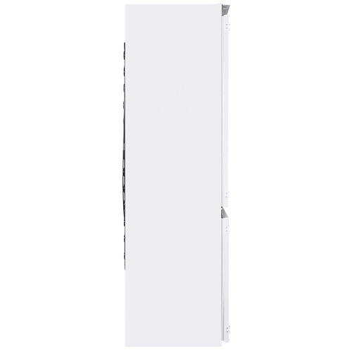 Встраиваемый холодильник HOMSair FB177SW Inverter белый, двухкамерный, 195/75л, морозилка снизу, капельная система