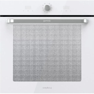 Духовой шкаф Gorenje BOS6737SYW, 77л, дверца с 2 стеклами, белый