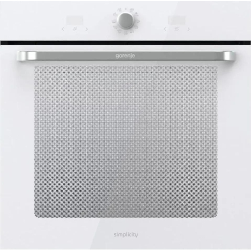 Духовой шкаф Gorenje BOS6737SYW, 77л, дверца с 2 стеклами, белый