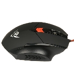 Мышь проводная Dialog MOG-11U Nakatomi Gaming - 6 кнопок + ролик, USB,черная