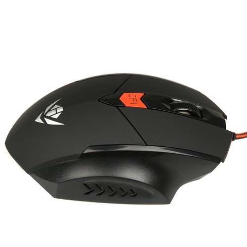 Мышь проводная Dialog MOG-11U Nakatomi Gaming - 6 кнопок + ролик, USB,черная