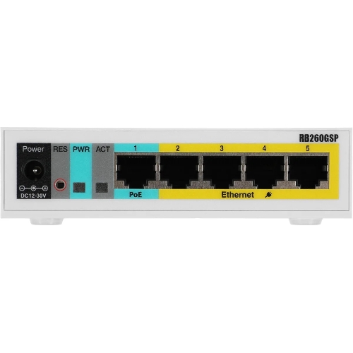 Коммутатор Mikrotik CSS106-1G-4P-1S 5PORT 1000M 1SFP