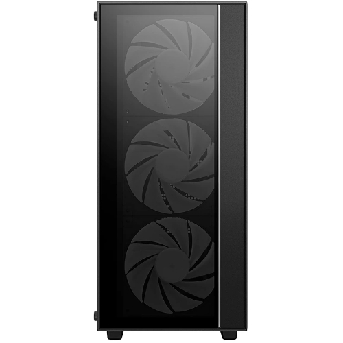 Компьютерный корпус Deepcool MATREXX 55 V4 без БП, боковое окно (закаленное стекло), 3xARGb LED 140мм вентилятора спереди, 1xARGb LED 120мм вентилятор сзади, черный, ATX