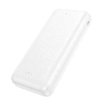Портативный аккумулятор HOCO J153A 20000mAh 2USB+1Type-C+1micro USB 2.0A, белый