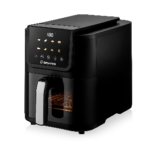 Аэрогриль Brayer 2041BR черный, 1500 Вт, 5 л, сенсор, 8 программ