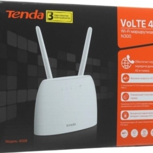 Роутер Tenda 4G06, 4G LTE и 4G VoLTE wiFi