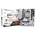 Материнская плата Maxsun MS-eSport B850M WIFI ICE, AM5, AMD B850, 2xDDR5, 2xSATA, 2xM.2, 1xPCIe 5.0 x16, 1xPCIe 3.0 x1, 1xHDMI 1.4, 1xDP, 1xRJ45, Wi-Fi 6, Bluetooth 5.2, 4xUSB-A 5Gbps, 2xUSB-A 2.0, 3x3.5 мм, 7.1, mATX